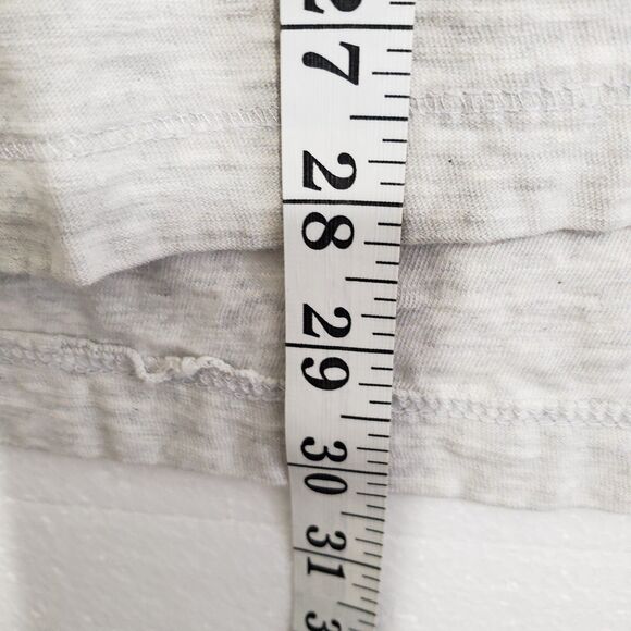 purejill Woman's 3/4 Sleeve 100% Cotton High-Low Tunic Grey Blouse, Size Small - Picture 5 of 8